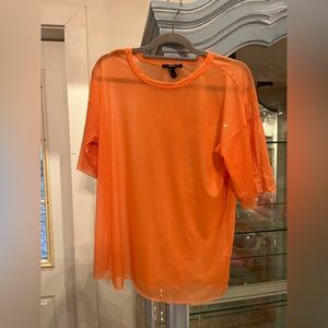F21 mesh party top
